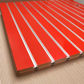 selling slatwall melamine faced mdf board high quality 16mm beaverboard with best price