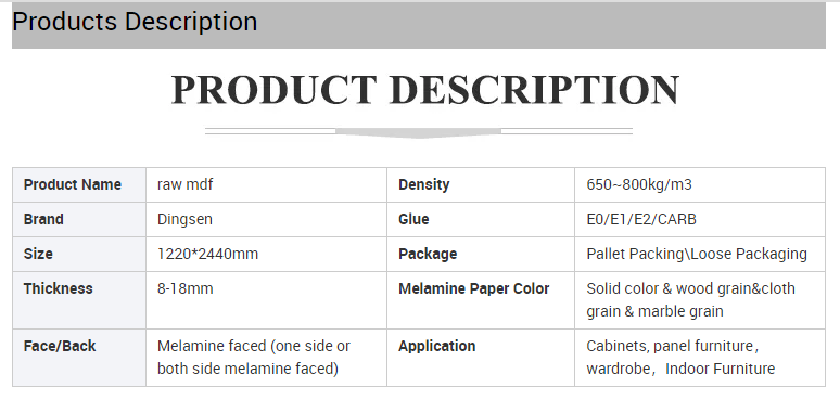 Mdf 3D Board High Quality Texture Clear Cherry Melamine 18mm Mdf Board Custom Raw Plain Medium Density Fiberboard