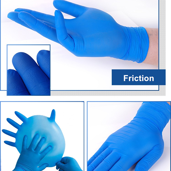 Nitrile Blue Sail Nitrile Powder Free Vinyl Examination Gloves